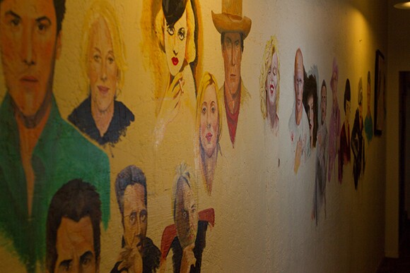 Mural by artist Dave Norton, Palm Theatre, San Luis Obispo | Photo: Patrick Kammermeyer