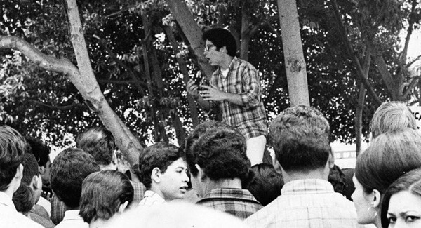 John Ortiz, student leader at Garfield High in East L.A. during the student walkouts in 1968