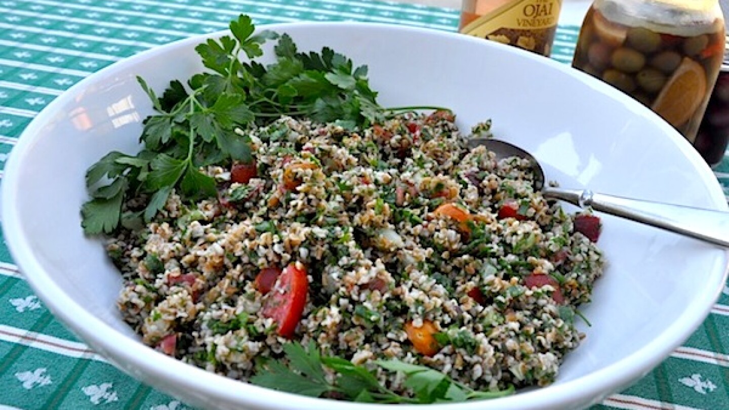 Vegan Tabbouleh | Photo: Cindy Pitou Burton