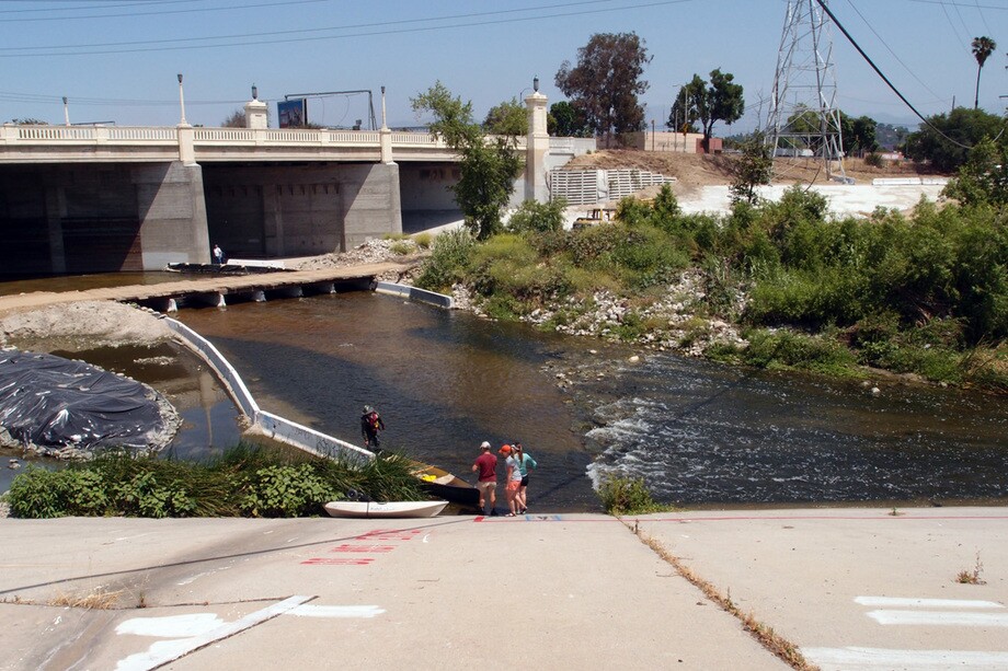 ''Rattlesnake Rapids'' is one of the entry points for kayakers