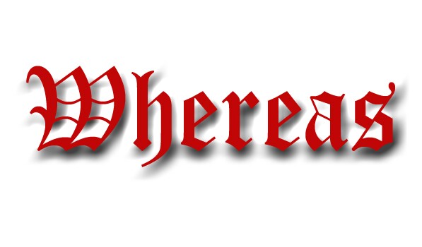 Whereas