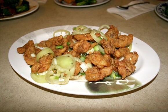 Salt and Pepper Chicken.