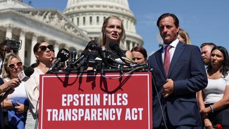Epstein survivors demand justice as Trump calls case a hoax