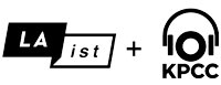LAist and KPCC logos