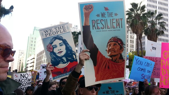 Women's March: Signs