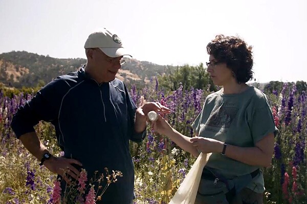 Claire Kremen with Mark Bittman