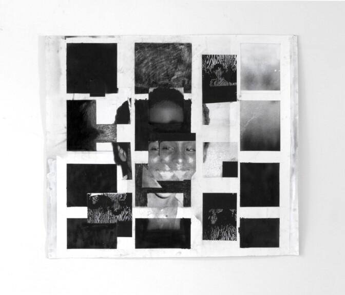 Kandis Williams, "Separation, Temptation Blake Son I," 2014.
