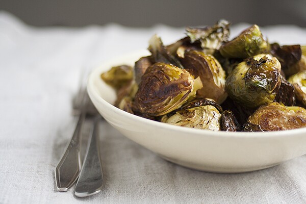 Balsamic Roasted Brussels Sprouts