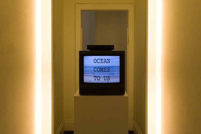 Installation view of Depart Foundation’s Sea Sick in Paradise | Jeff McLane |Courtesy Depart Foundation.