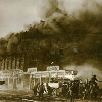 Fighting fire in 1910s LA