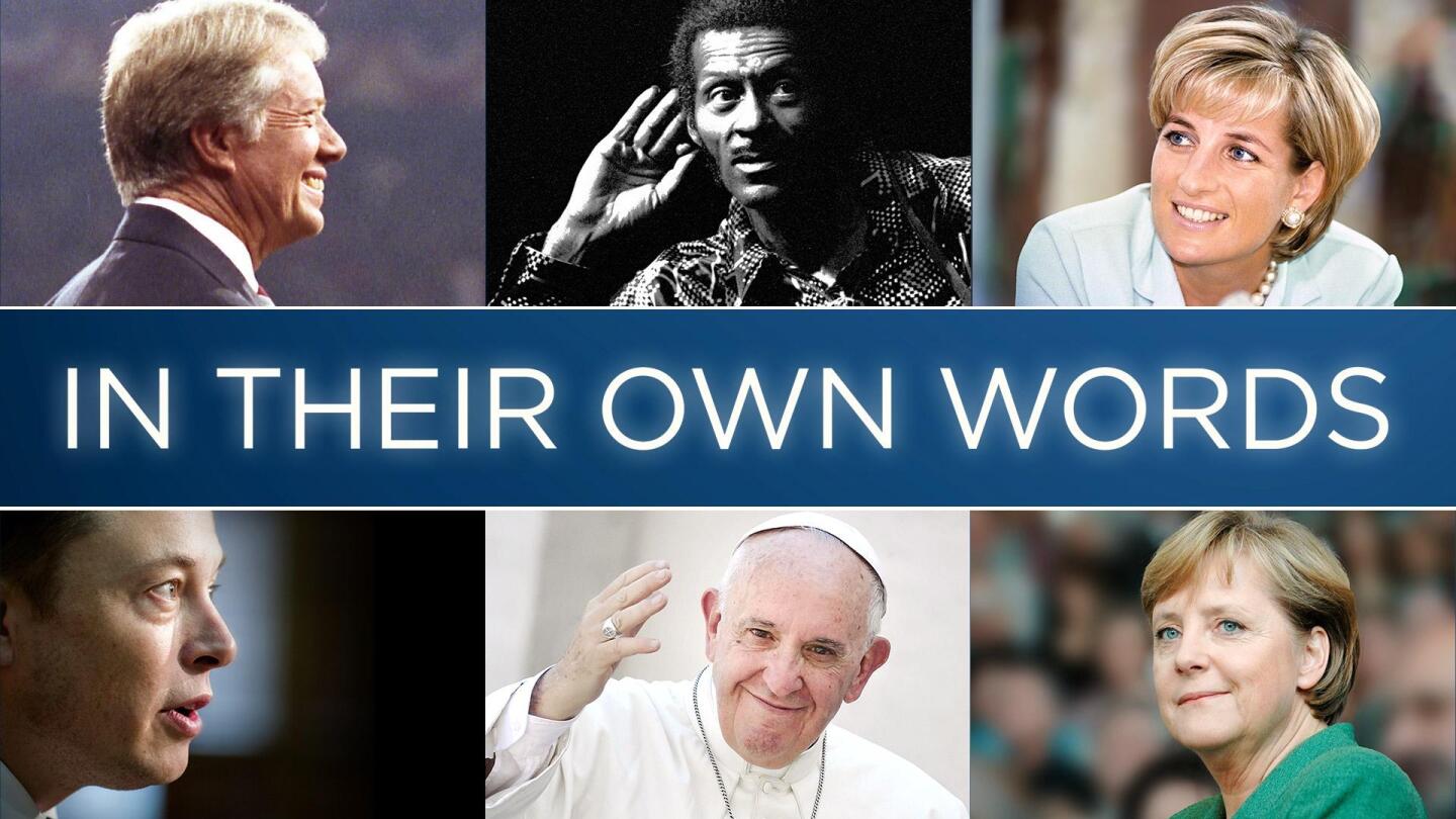 In Their Own Words