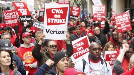 verizon strike