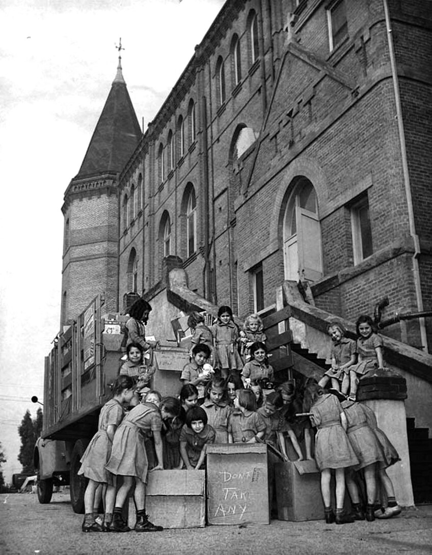 Orphanage Christmas, 1941.