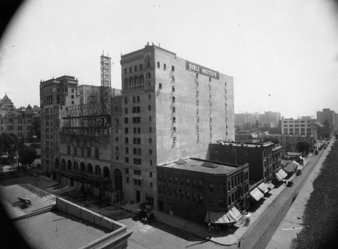 Biola under construction