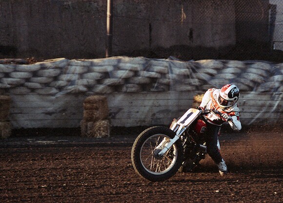 Mitch Friedman, "Scotty Parker at Ascot Raceway," Circa 1990, Photograph 48 x 60, Courtesy of Mitch Friedman Photography © Mitch Friedman