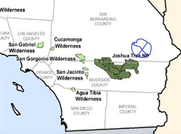 Wilderness map included in the Fishel Proposal | Map: Citizen Oversight