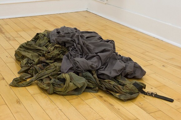 "Arroyo Seco Bedding Spoon," 2015, altered found material, dimensions variable. | Photo: Courtesy Park View Gallery.