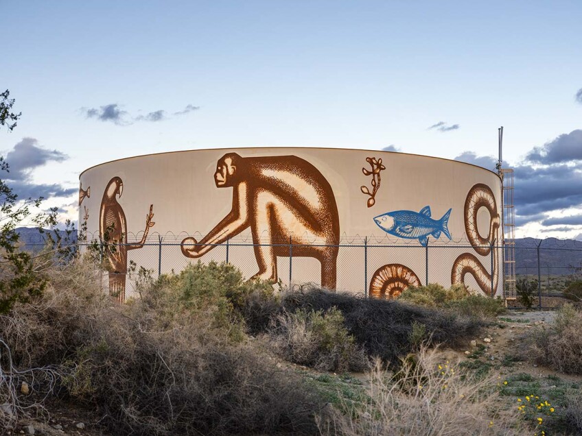 Desert X installation view, Armando Lerma, Visit Us in the Shape of Clouds, 2019 | Lance Gerber, courtesy of Desert X