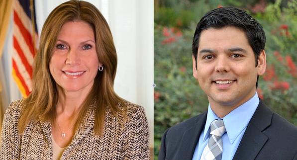 Mary Bono-Mack and Raul Ruiz | photos courtesy the Bono-Mack and Ruiz campaigns