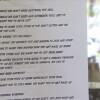 A Racist Letter Taped to the window of a Japanese Cookware Shop in Torrance on June 15, 2020 | Courtesty NBC4LA