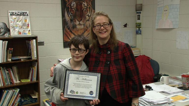 Cool Teacher Contest - Ms. Hellmann