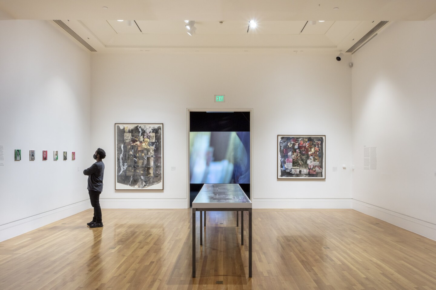 An installation view of Katja Seib's work at “Made in L.A. 2020: a version” at The Huntington Library, Art Museum, and Botanical Gardens, San Marino. | Joshua White / JWPictures.com