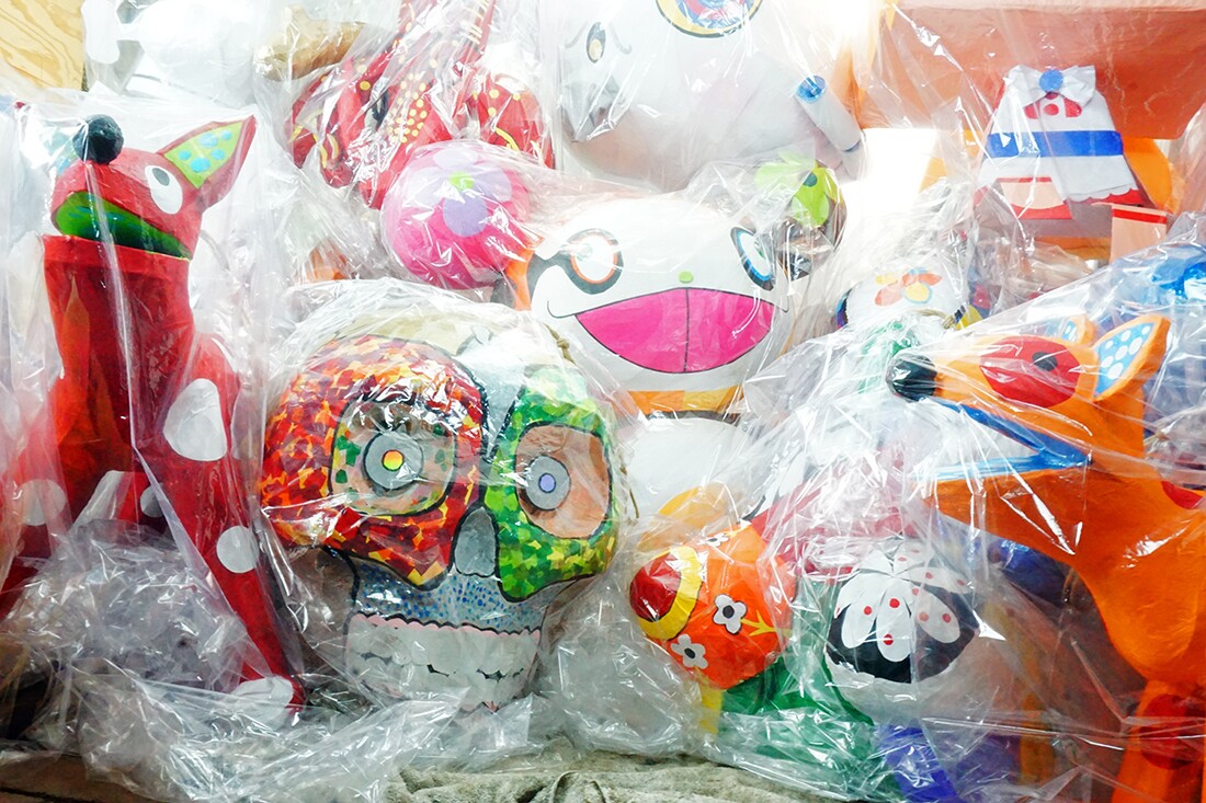 Finished piñatas | Courtesy of Piñata Design Studio