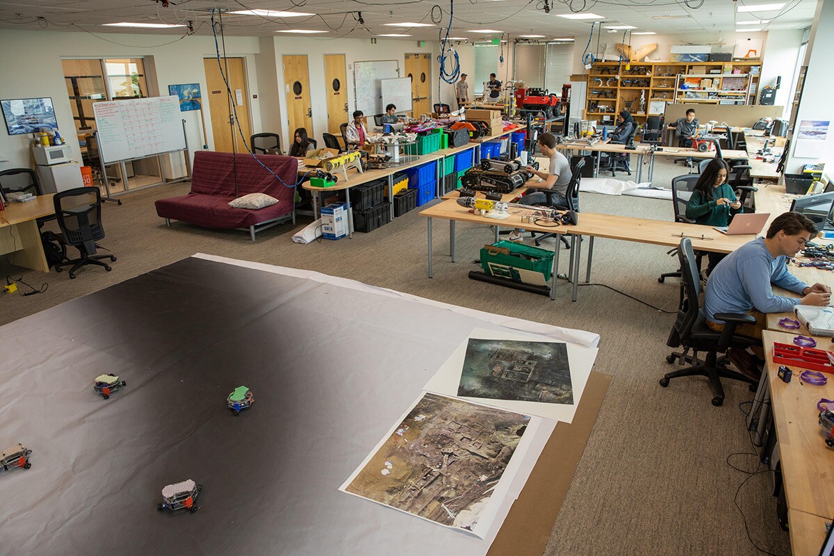 A view of the RSL lab space. | Courtesy of R. Mike Rasay