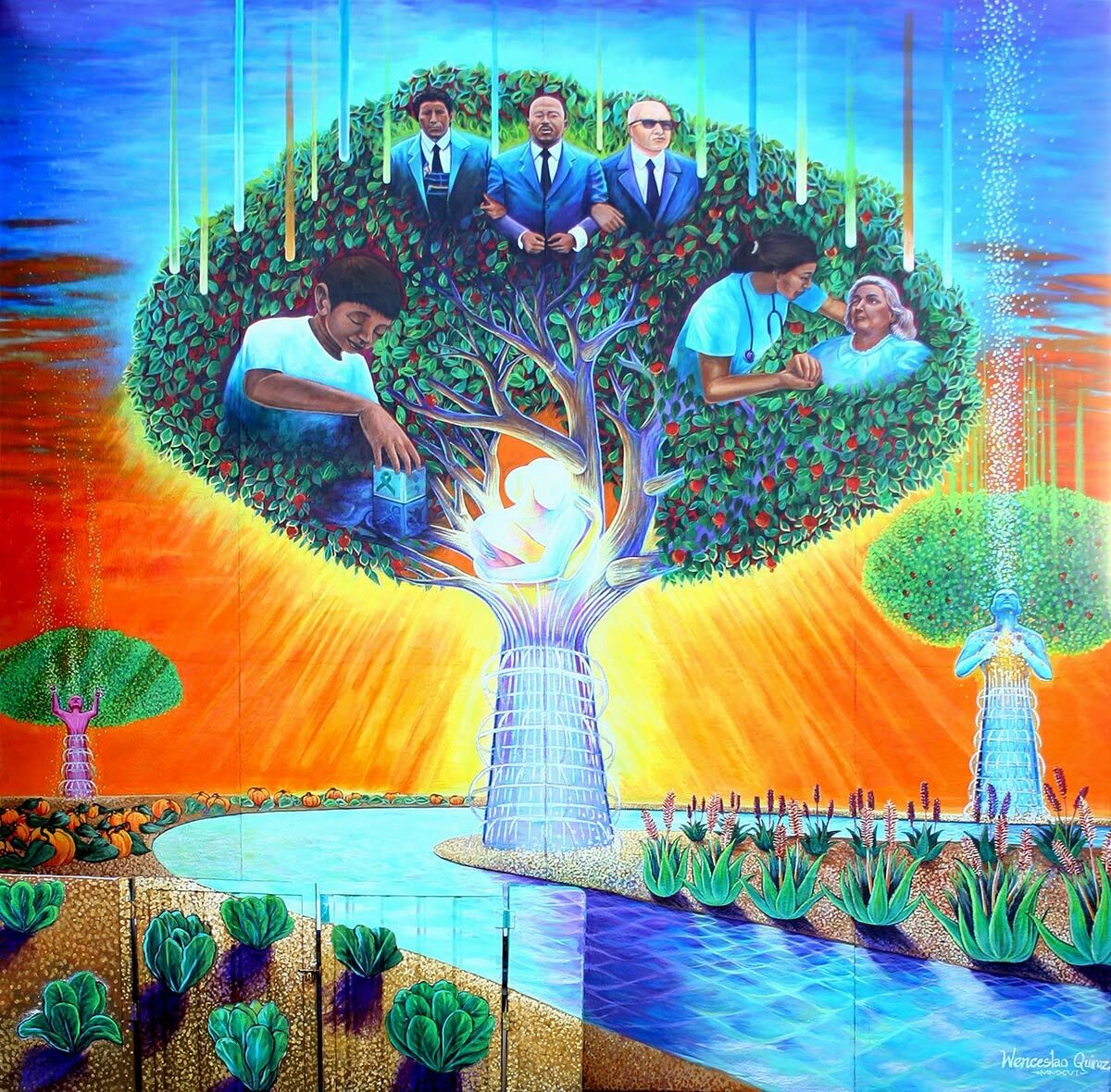 “Transformative Illuminations (2016)” by Wenceslao Quiroz