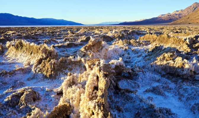 Salt Formations at Badwater Basin | Photo: Osceola Refetoff