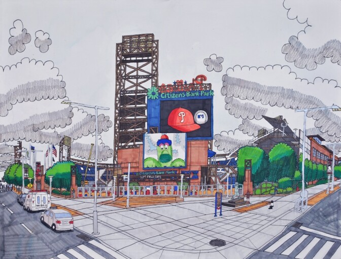 Joe Zaldivar, "Left Field"