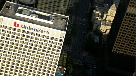 Union Bank Tower | "The Sky Above" by Kamau Patton. Video by Machine Project.