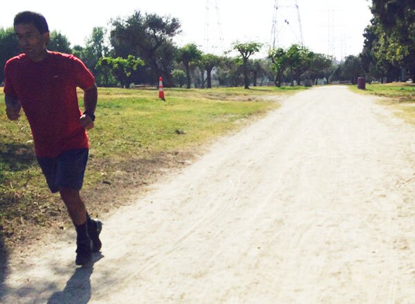 Legg Lake Runner - Photo By: Linda Benavidez