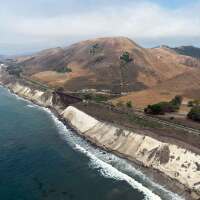 Aerial view of coastline at Hollister Ranch. | Gevork Mkrtchyan