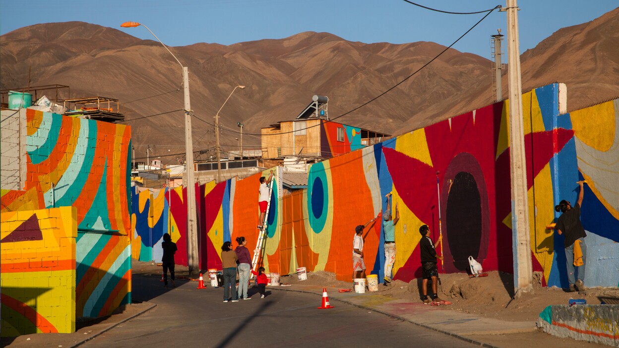 Big Cities: Boa Mistura work in Antofogasta
