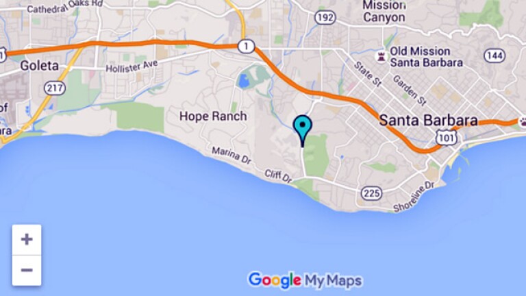 Santa Barbara Map