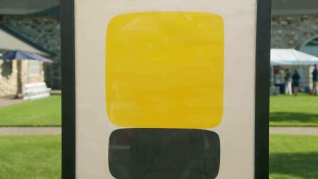 Appraisal: 1964 - 1965 Ellsworth Kelly "Yellow over Black" Litho