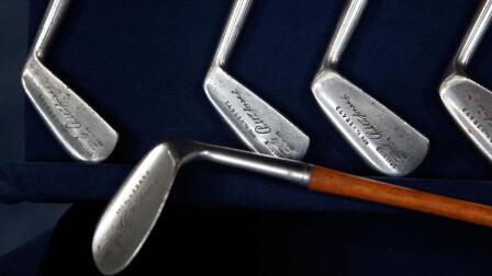 Appraisal: Bobby Jones Hickory-Shafted Clubs, ca. 1933