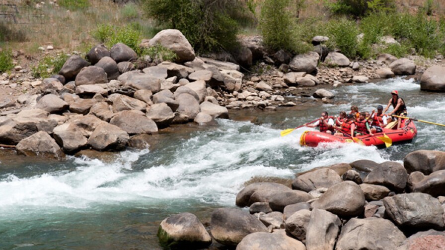 rafting