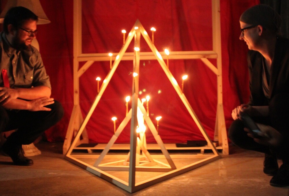 "Semi-Tropic Spiritualists" is a project by artists Astri Swendsrud and Quinn Gomez-Heitzeberg