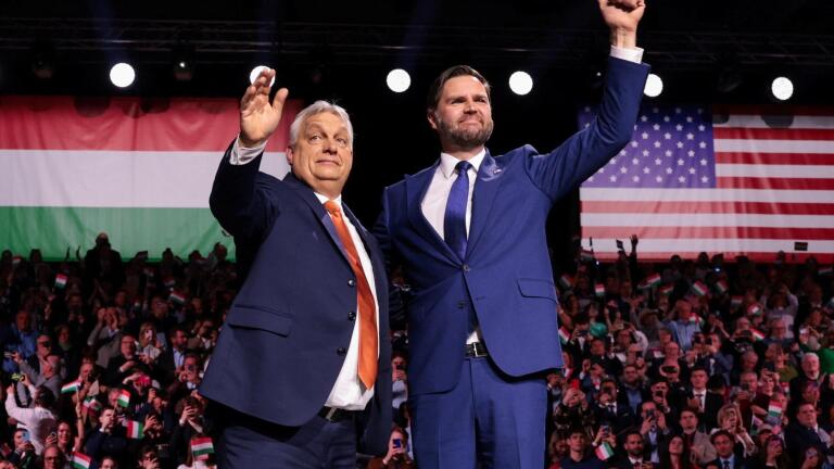 News Wrap: Vance backs Orbán in visit ahead of election