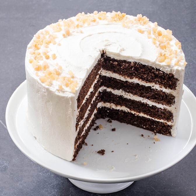 gingerbread layer cake