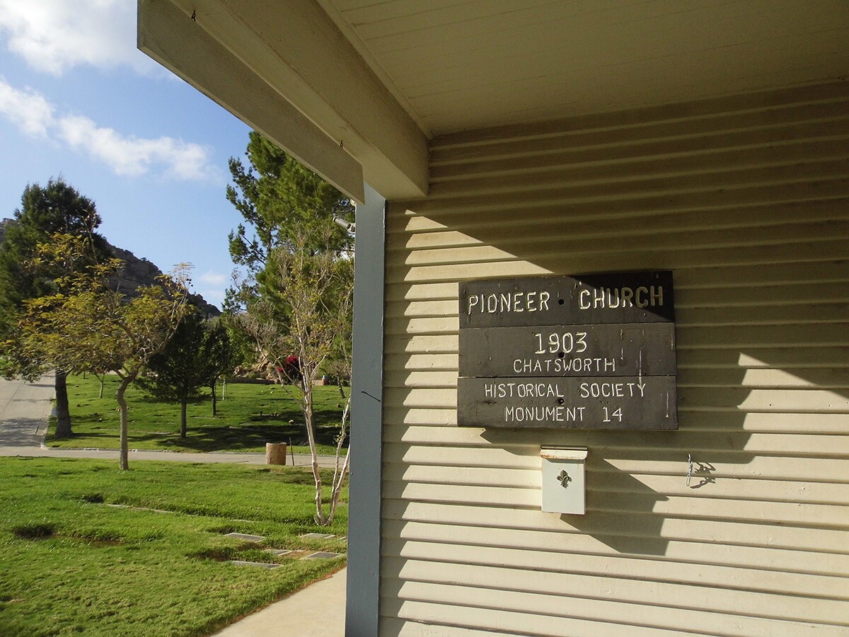 Pioneer Church at Oakwood Memorial Park | Sandi Hemmerlein
