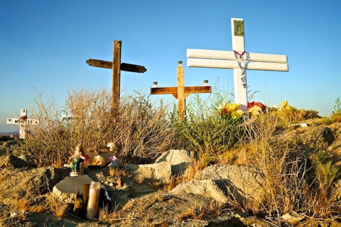 roadside crosses in lancaster