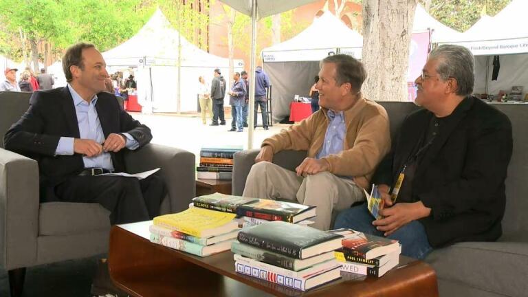Dana Gioia & Luis J. Rodriquez | 2016 L.A. Times Book Fest