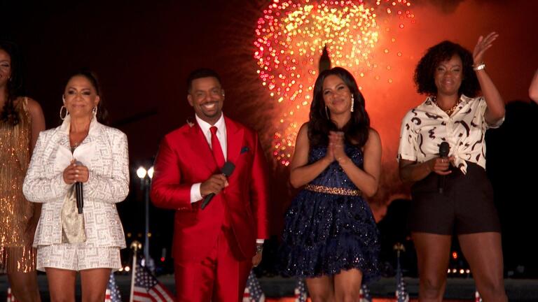 The Cast of A Capitol Fourth 2024 Performs “God Bless America”
