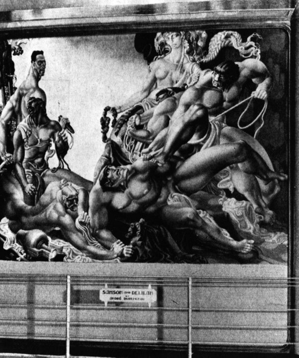 Andre Durenceau's ''Samson & Delilah,'' 1932 | Security Pacific National Bank Collection , courtesy of the Los Angeles Public Library