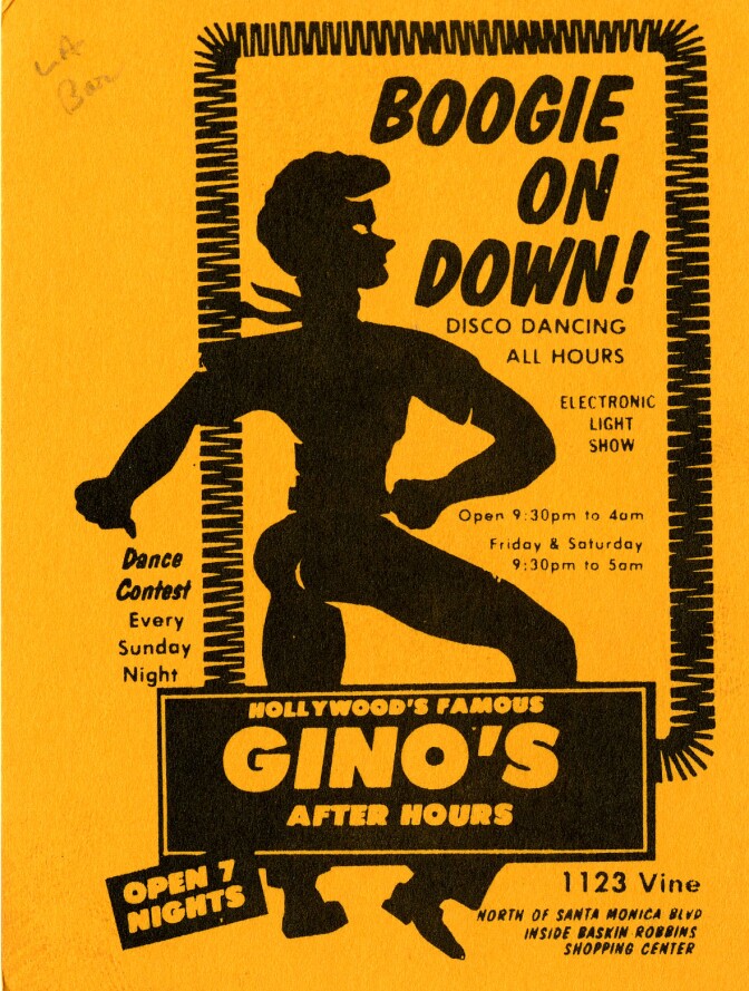 Boogie on Down to Gino's