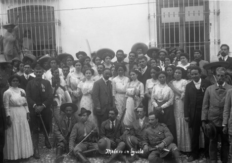 Archival photograph, "Madero in Iguala." Courtesy of Special Collections and University Archives at Tomás Rivera Library, at the University of California, Riverside.