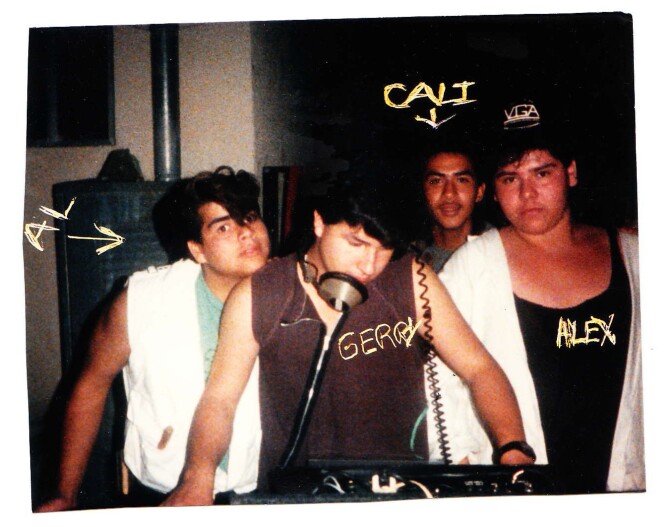 1980s East L.A. Backyard parties | Photo: Courtesy of Gerard Meraz for Artbound